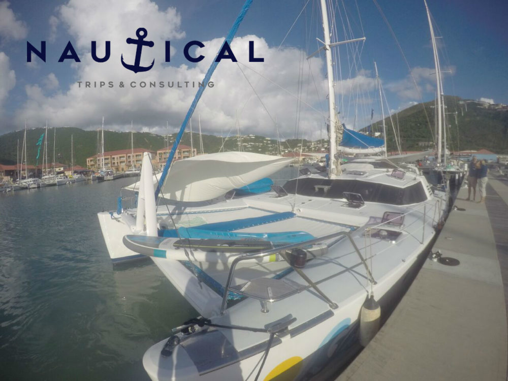 Catamaran Breanker at the 2017 St Thomas Yacht Show! Scuba vacation