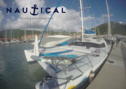 Catamaran Breanker at the 2017 St Thomas Yacht Show! Scuba vacation