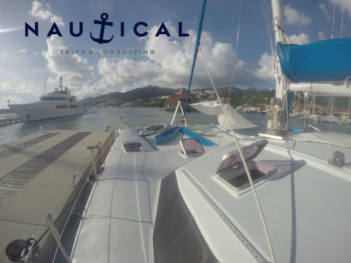 Top deck Top deck of yacht Breanker