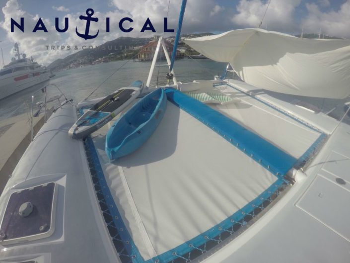 Trampolines Trampolines on yacht Breanker