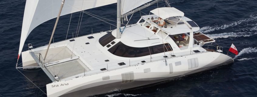 crewed Catamaran Santa Ana