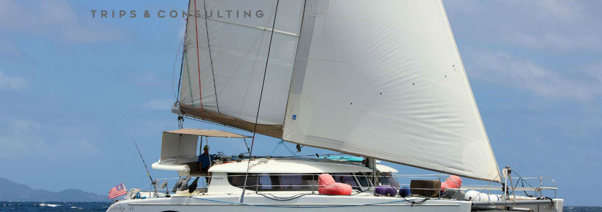 Catamaran Vacation with My Cherie Amour!